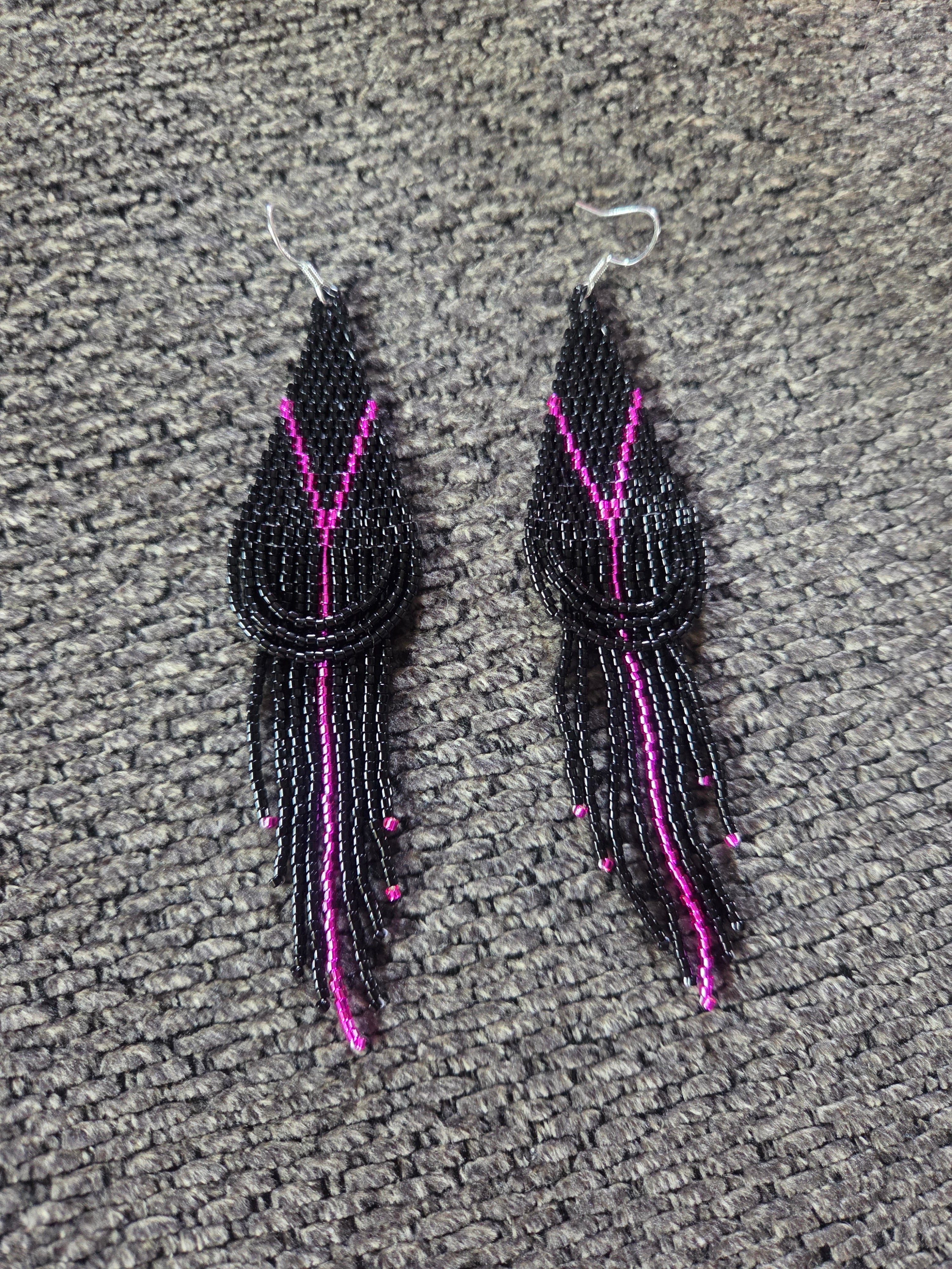 Fringe earrings